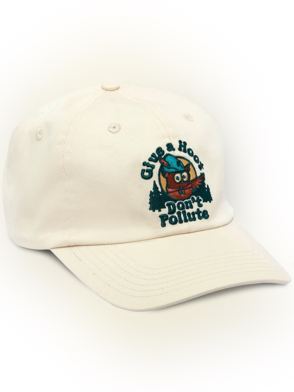 The Landmark Project Give A Hoot Dad Hat UNISEX NEW WITH TAGS NWT OS - Picture 2 of 6